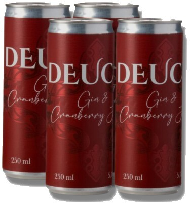 Deuce Gin Spirit Cooler - 300ml x 6 pack